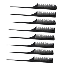 Minkissy Static-free Hair Comb Brush Wide Teeth Plastic Massage Comb Hairdressing Tool Perfect for Curly Hair