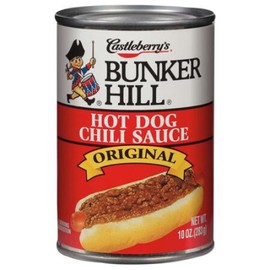Castleberry's, Hot Dog Chili Sauce, Classic, 10oz Can (Pack of 6)