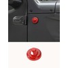 Savadicar Red Antenna Base Trim Cover for Jeep Wrangler JK