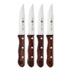 ZWILLING J.A. Henckels ZWILLING Knives Steak Knife Set, Brown/Stainless Steel