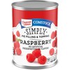 Duncan Hines Comstock Simply Pie Filling, Raspberry, 21 Ounce (Pack