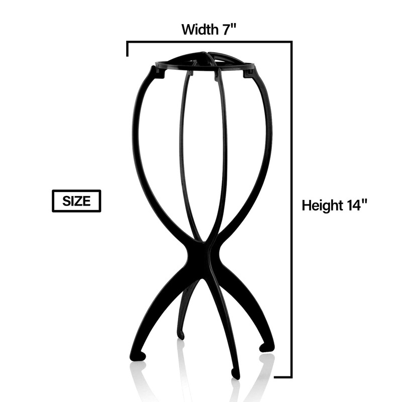 STUDIO LIMITED Portable Durable Fording Wig Stand Wig Dryer Stable