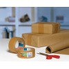 Tesa Pack of 3 EcoLogos Kraft Packaging Tape 50 mm