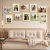 FIXSMITH 8x10 Picture Frame Bulk-4 Pack, Gold Picture Frames Collage