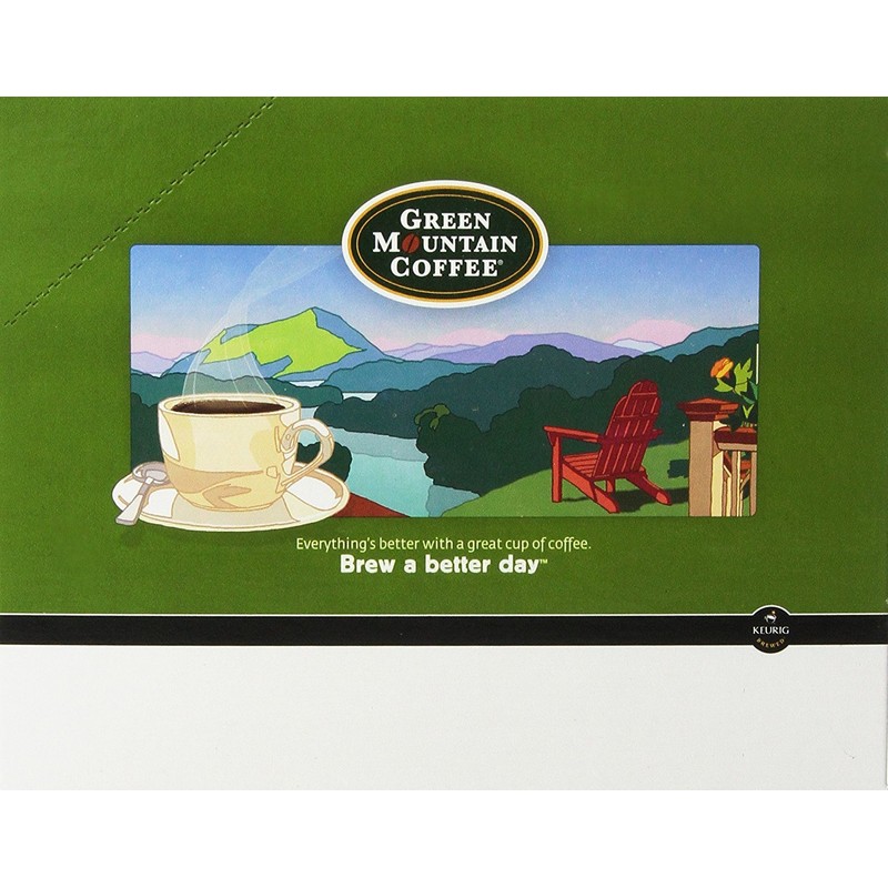 Green Mountain Coffee, Half-Caff, Single-Serve Keurig K-Cup Pods, Medium Roast