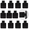 AUXBC 12Pcs Self-Adhesive Pen Loop Holder with Elastic Band, Notebook
