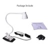 CeSunlight Clamp Desk Lamp, Clip on Reading Light, 3000-6500K Adjustable