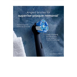 Oral-B iO Ultimate Clean Replacement Brush Head - Black (2 Pack)