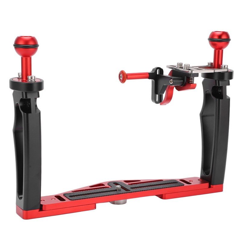 Dual Handle Tray Stabilizer Rig Diving Underwater Camera Housing Tray