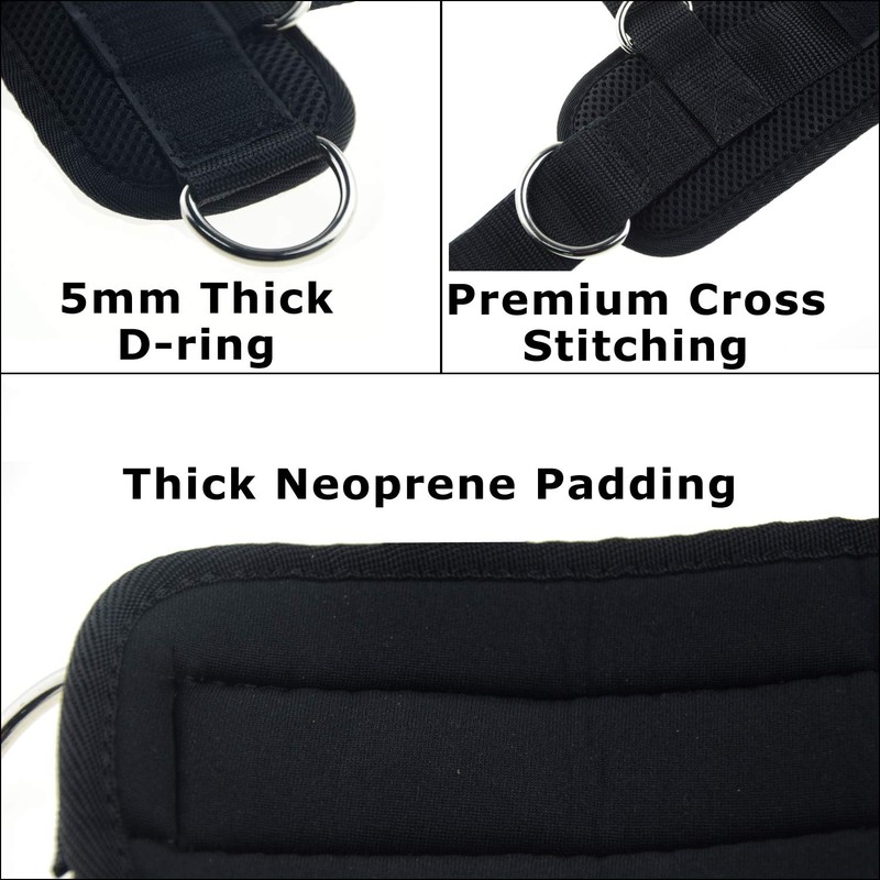 Upgrade Cable Machine Ankle Straps Fitness Ankle Cuffs for Men