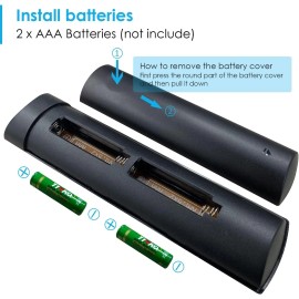 For Insignia New Remote for Insignia 50" Class F30 Series 4K UHD Smart Fire TV NS-50F301NA24