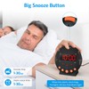 AMIR Dual Extra Loud Alarm Clock with Bed Shaker, Sonic