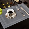 Place mats set of 6,Table Mats Non-slip Heat Resistant Dining