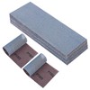 PMIQSA 25 Pcs Net sandpaper strips 80x230mm Mesh Ceramic Sanding