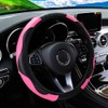Car Steering Wheel Cover for 14.5–15 Inch Wheels – PU