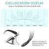 Natuhana Round Eyelash Extensions, 0.05 mm, C Curl, 8 mm,