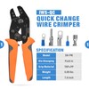 iCrimp Quick Change Ratcheting Crimper Tool Kit, Automotive Service Kit,
