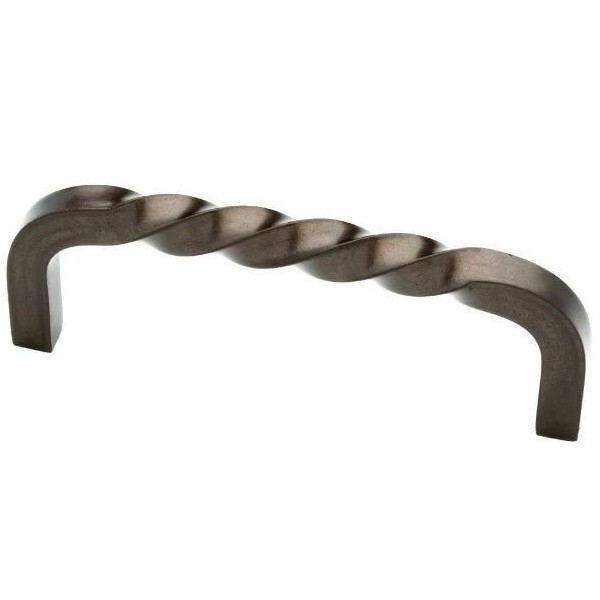 3-3/4" Avante Twisted Pull Rubbed Bronze
