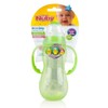 Nuby Non-Drip 3-Stage Bottle 11 Ounce, 2 Count, Blue/Green