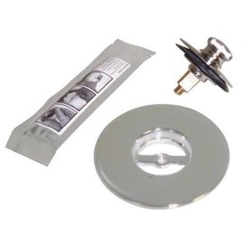 Watco Brass Nufit Tub Closure, 2-7/8" dia, Chrome Includes Stopper, Strainer Body 48300-CP - 1 Each