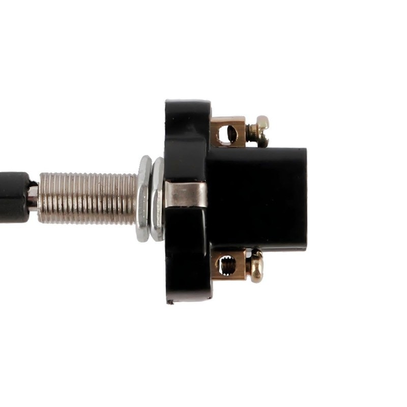 Laroal 2Pcs Push-Pull Switch 12V/24V 20mm Vehicle Motorcycle On-Off Push