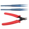 Repair Tweezers Pliers Accurate Electronic Electrician Tool Kit for Mobile