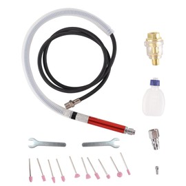 WANGCL 1/8 Inch Shape Grinder Mini Pneumatic Polishing Tool Set 90psi Air Tool Pneumatic Shape Polishing Pencil Grinder