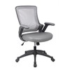 Height Adjustable Arms Mid-Back Mesh Task Office Chair, 25" W