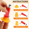 QUARKZMAN 32-Piece Joint Finisher Set, 18 Stainless Steel Joint Applicators,