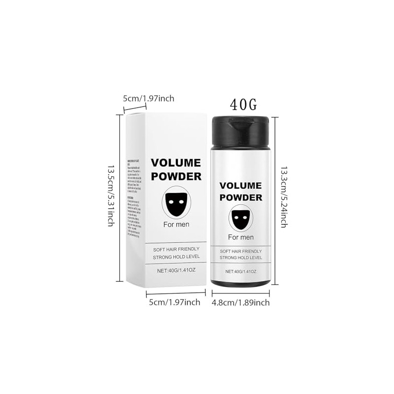 Paquete Polvos Para El Pelo,Based Texture Powder,polvos Volumen Pelo Hombre,