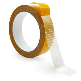 WENSSKKU Extra Strong Double Sided Fabric Tape, 1inch x 33FT(10m), Heavy Duty for Clothes & Carpet, High Stickness, Ideal for Multiple Surfaces