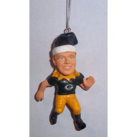 Forever Collectibles Green Bay Packers Clay Matthews Elf Christmas Tree Ornament