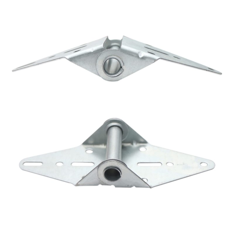 2 Packs Garage Door Hinges #1 with Galvanized Finish -
