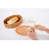 Mud Pie Terracotta Bread Warming Set, Brown, 8 1/2" x