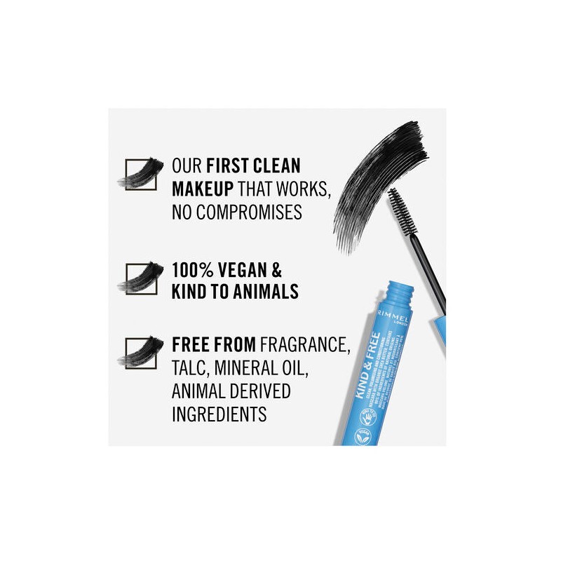 Rimmel Kind & Free Mascara #001 Black