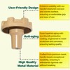 Datrenm RK-14MH Outside Faucet Repair Kit Metal Handle Compatible with