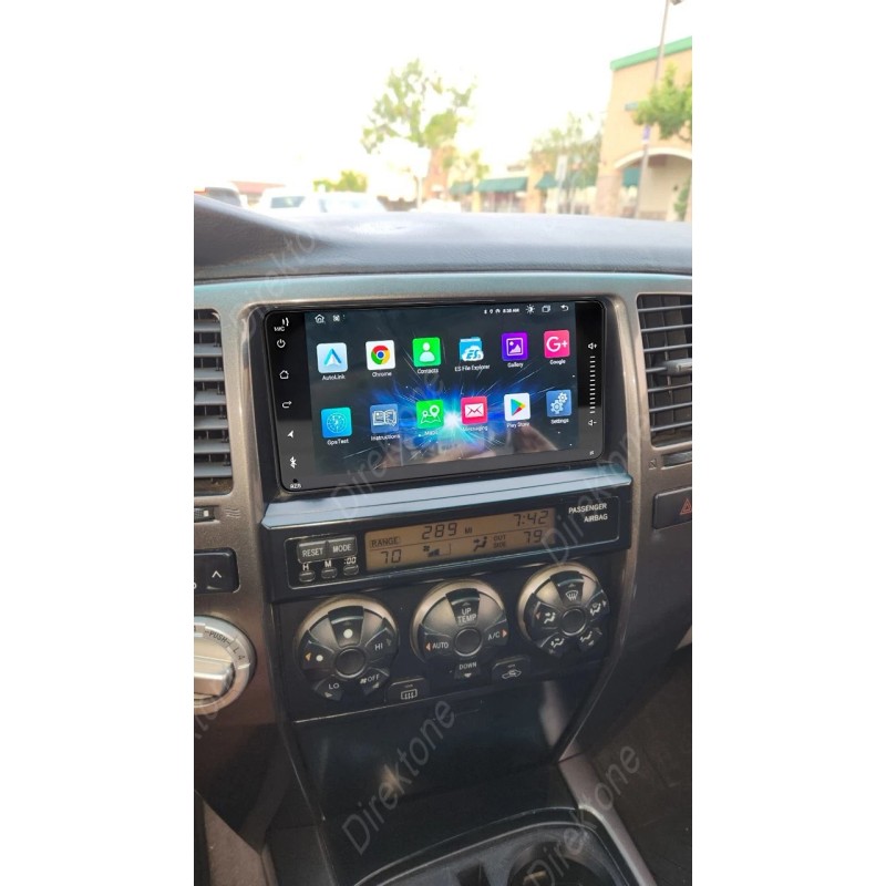 For 2003-2009 Toyota 4Runner Android 14.0 Apple CarPlay Car Stereo