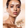 Cream Full Cover Concealer Palette, 3 in 1 Concealer Cream