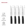 KitchenAid Gourmet Juego de 4 cuchillos forjados de triple remache,