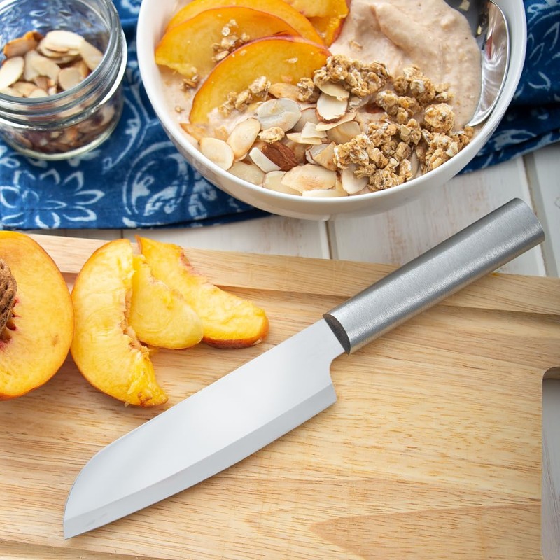 Rada Cutlery Cook’s Utility Knife (R140), 4.75" Stainless Steel Hollow