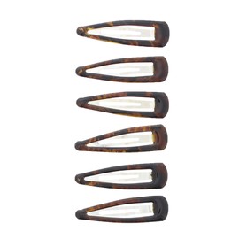 Zac's Alter Ego Set of 6 Sleepy Clips/Snap Hair Clips - School Colours