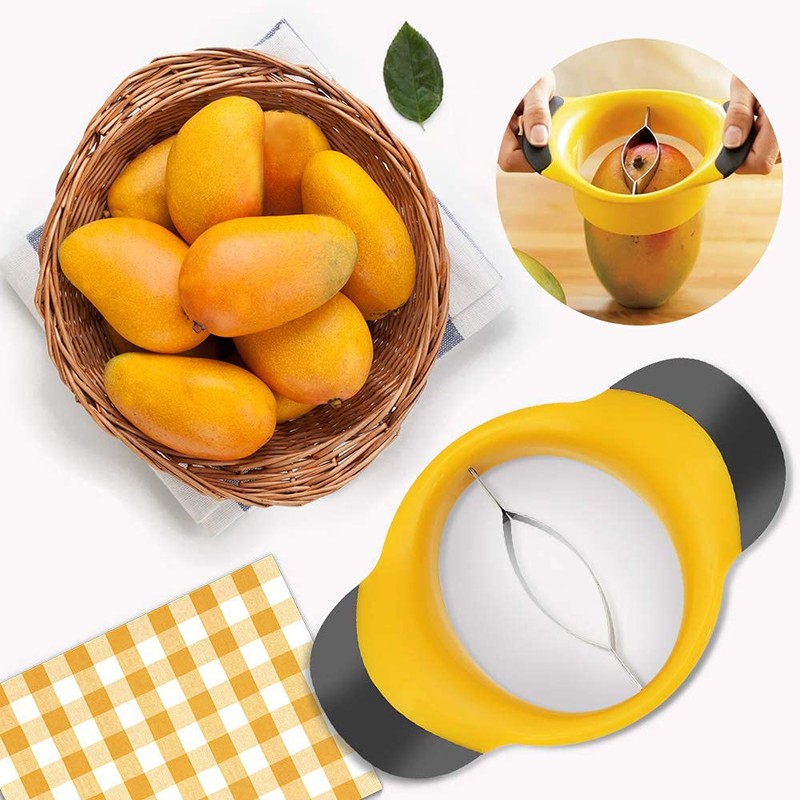 Mango Cutter, Stainless Steel Mango Divider Blade, Used for Mango