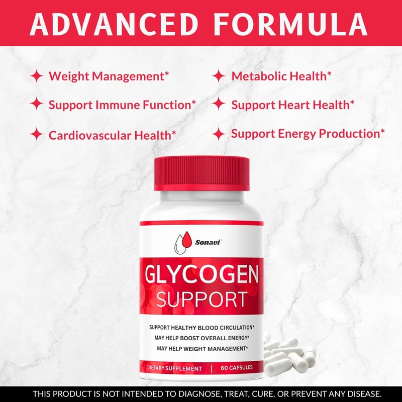 Sonavi Sonavi Glycogen, Glycogen Supplement, Glycogen Support Easy Flow, Glycogen