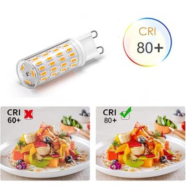 Lyslykke G9 LED Light Bulb Natural White Dimmable 12V 24V AC/DC 5W 63LED 4014SMD for Cabinet Lighting, Bedside Lamps,RV,Camper,Marine - Pack of 2