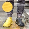 Shiwely - Fundas impermeables para zapatos, de silicona reutilizable, antideslizante,
