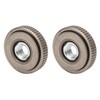 2Pcs Angle Grinder Flange Nut Self Locking M14 50mm Alloy