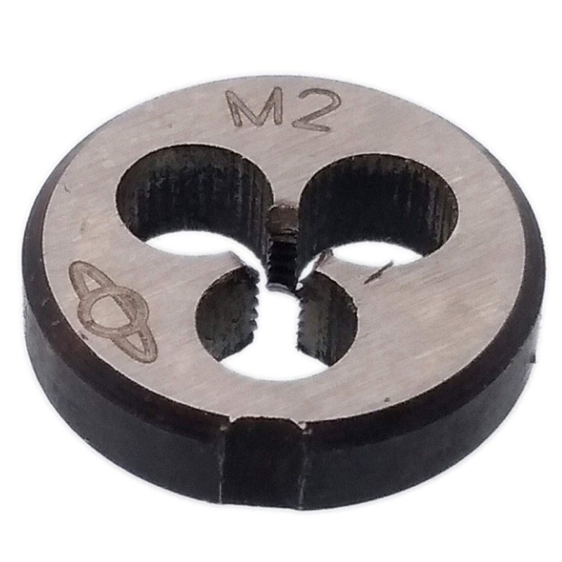 HSS 2mm x 0.4 Metric Die Right Hand Thread M2