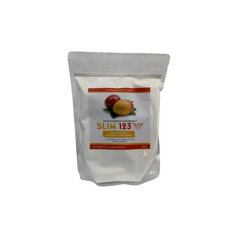 Suplemento Nutricional Mcberry Slim 123 Mango Africano 500g Libre Gluten