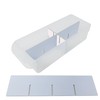 (6-Pack) Akro-Mils Storage Bins Compatible, Small Drawer Configurable Length Dividers