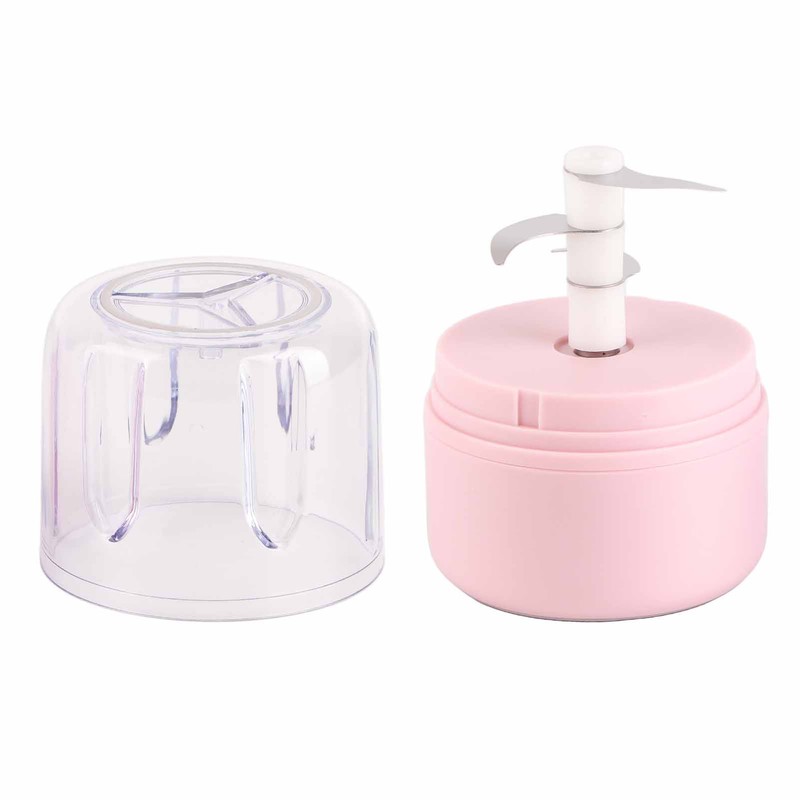 Mini Garlic Chopper Stainless Steel Blade Food Grade Strong Power